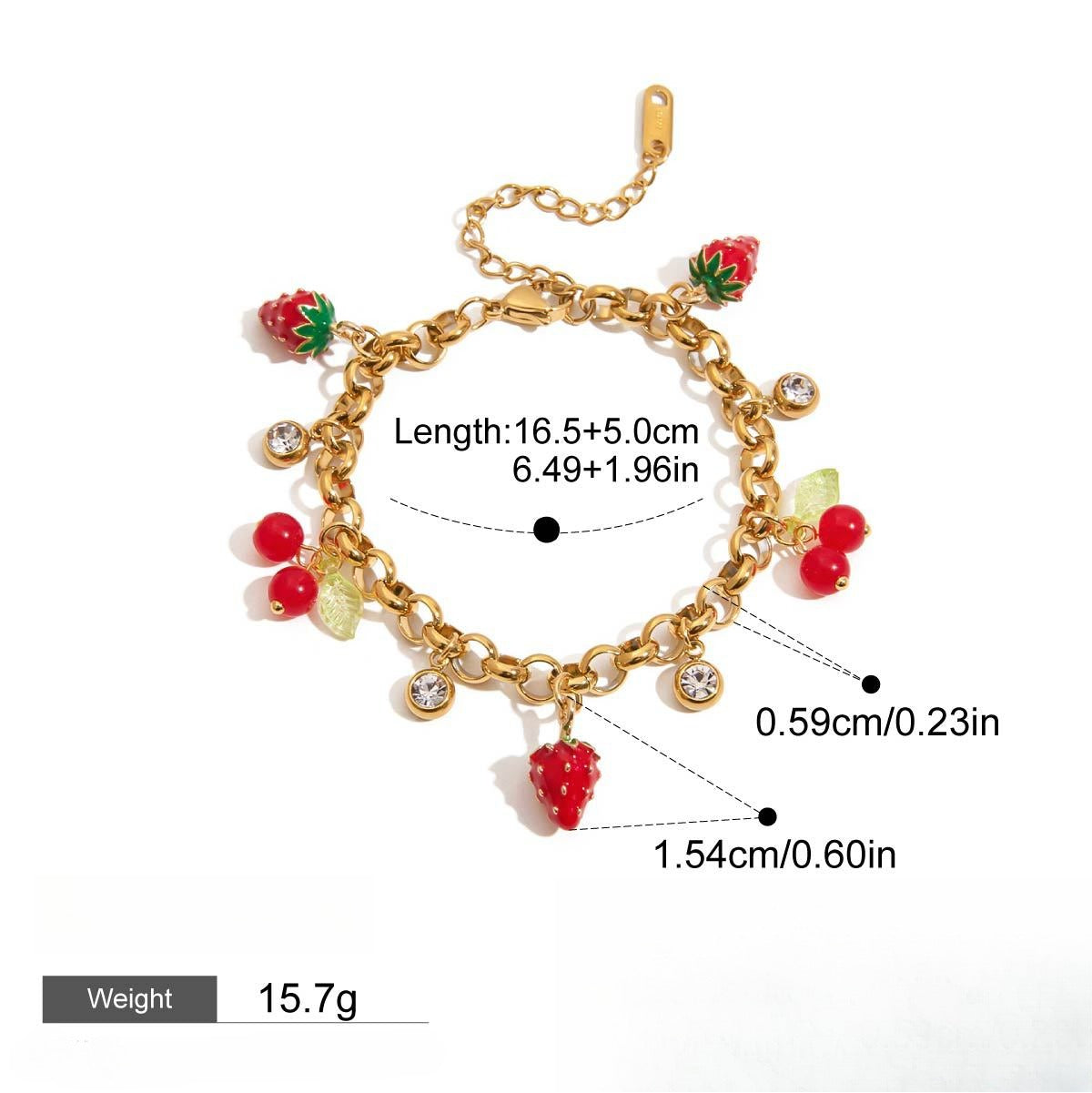 18k gold light luxury stacking pearl bracelet
